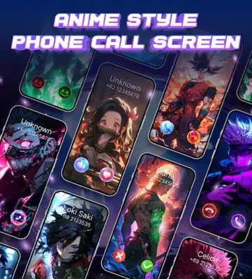 Color Phone Call Screen Theme android App screenshot 4